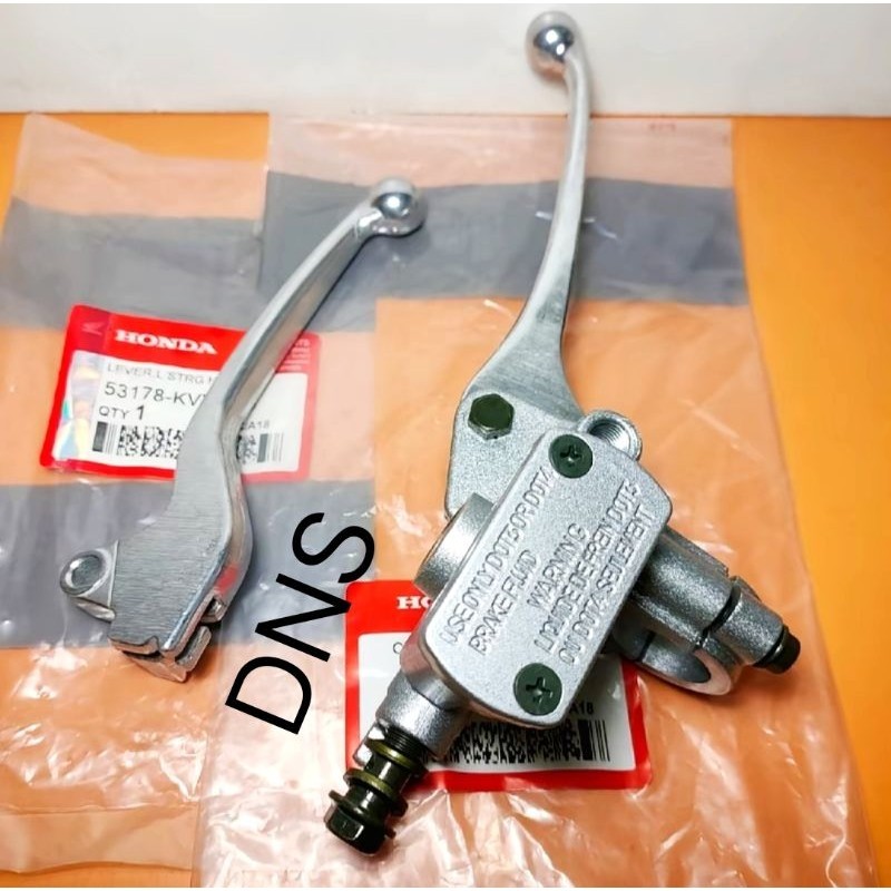 KVY PAKET MASTER REM SET ATAS KOMPLIT PLUS HANDLE REM BELAKANG HONDA BEAT KARBU VARIO 110 KARBU SPAC