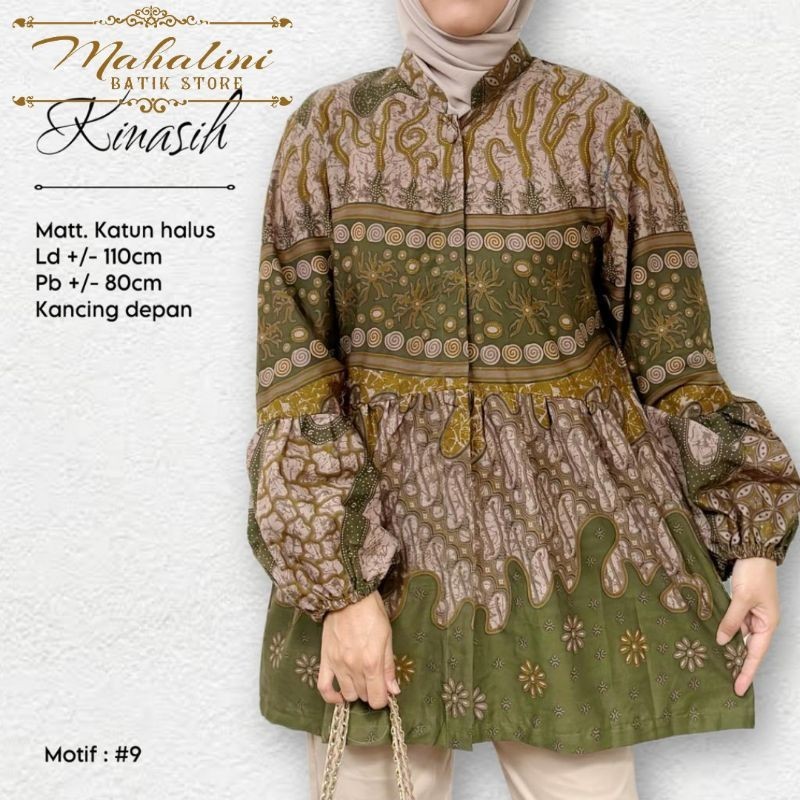 KINASIH BLOUSE BATIK BY MAHALINI / BLOUSE BATIK