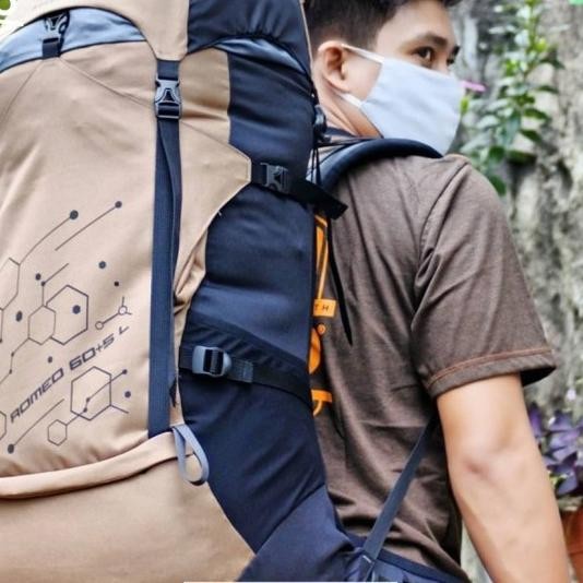 Tas Keril Seri Romeo Carrier Gunung 60+5 Liter Irco