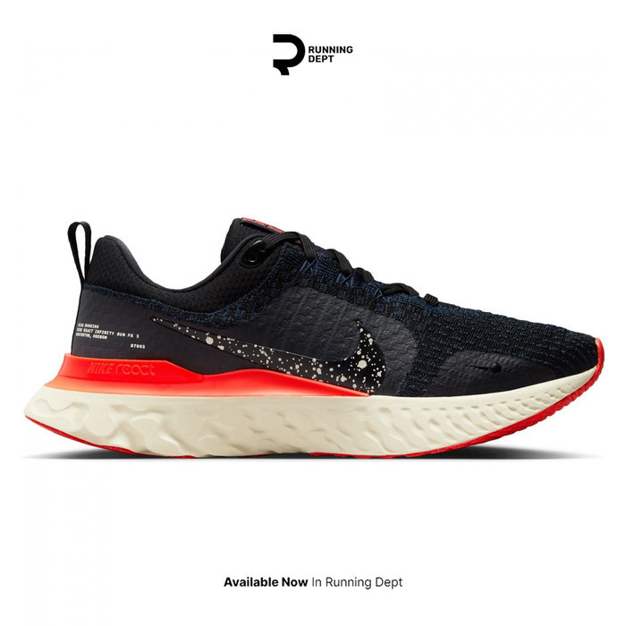 Sepatu Lari Pria NIKE REACT INFINITY RUN FLYKNIT 3 DZ3014002 ORIGINAL