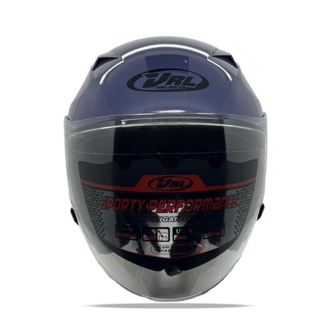 Helm Half Face Vrl Zeta Gr15 Sni Terbaru Arennafreya