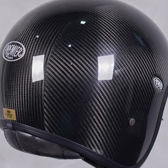 Glintz | Premier Vintage Evo Carbon | Helm Half Face Jualanakis