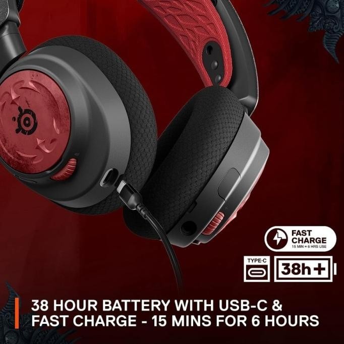 Steelseries Arctis Nova 7 Wireless Diablo Iv Edition Gaming Headset Yurenajezz