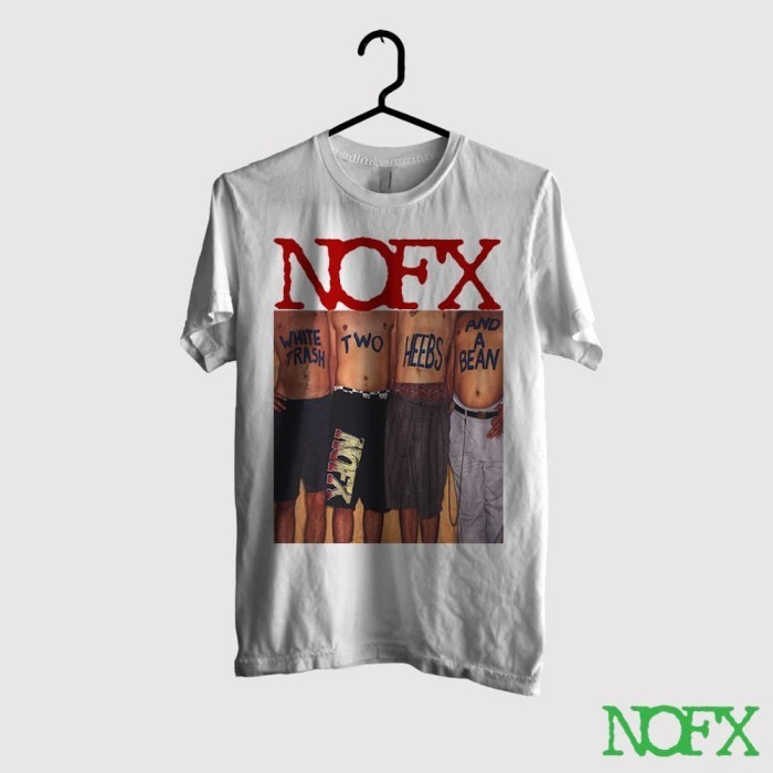 Kaos Nofx Original Gildan - White Trash