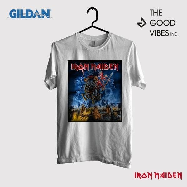 Kaos Iron Maiden Original Gildan - Skull