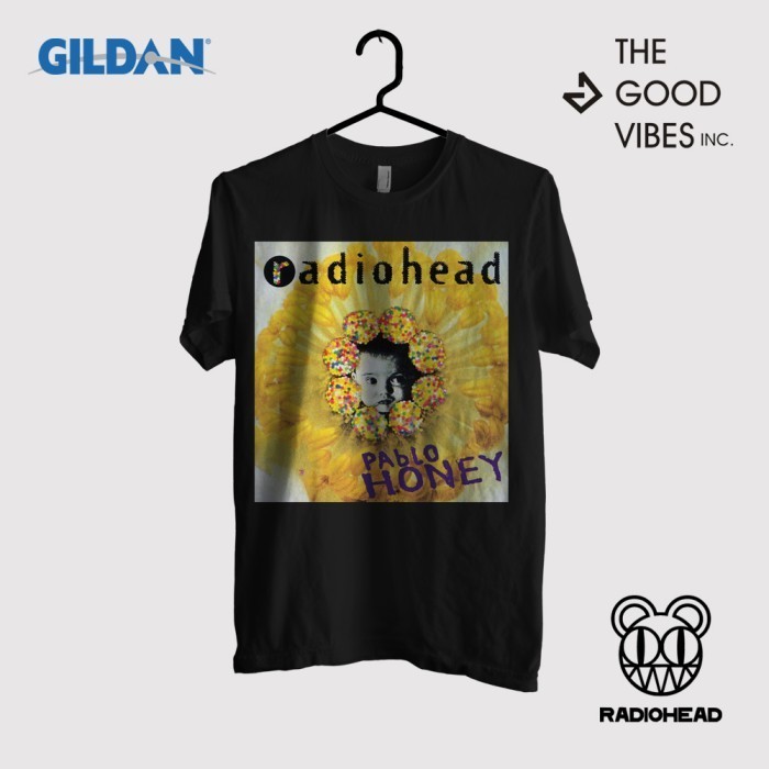 Kaos Band Radiohead Original Gildan - Pablo Honey