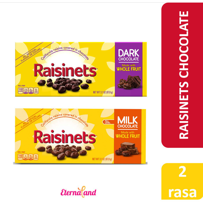 

Orea - Raisinets Chocolate Box 3.1 Oz - Cokelat Raisinets Impor Usa