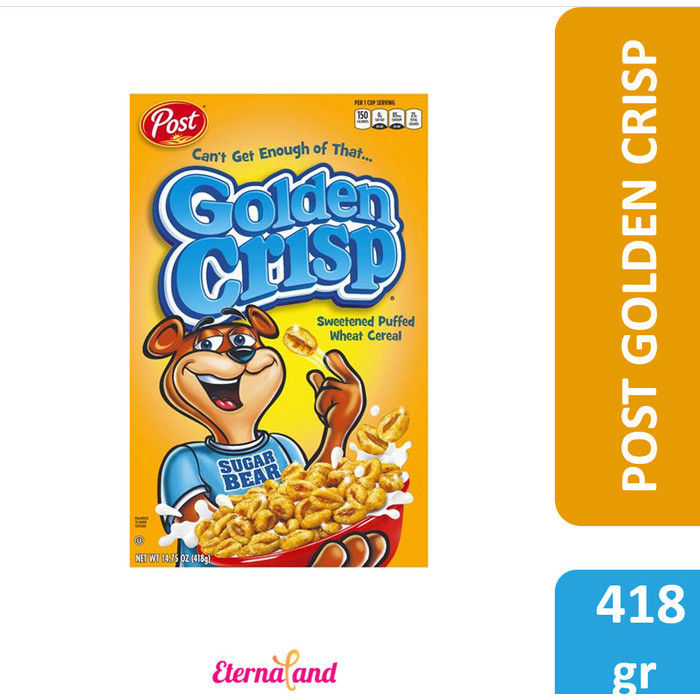 

Orea - Post Golden Crisp Cereal - Sereal Sarapan Golden Crisp