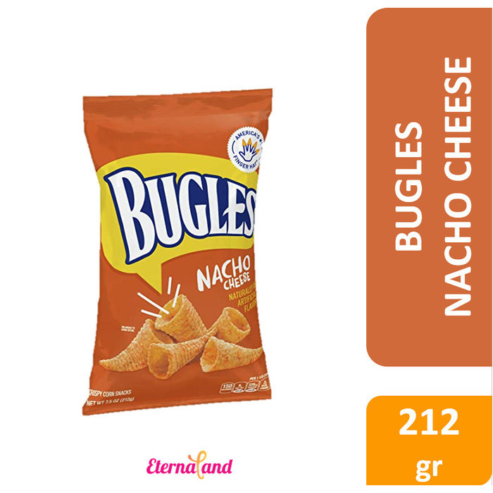 

Orea - Bugles Crispy Corn Snacks - Snack Jagung Aneka Rasa Impor Usa