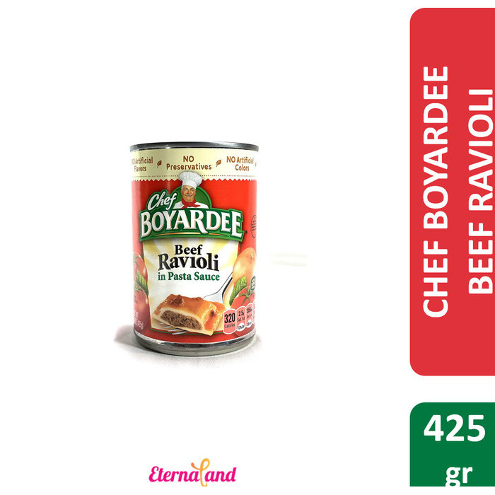 

Orea - Chef Boyardee Sauce - Bumbu Kaleng Instan Chef Boyardee