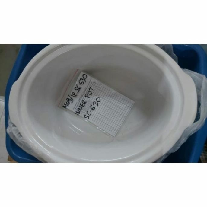 Jaminan Asli Pot Keramik Miyako Sc-630 Slow Cooker 6 Liter / Inner Pot Salishamay