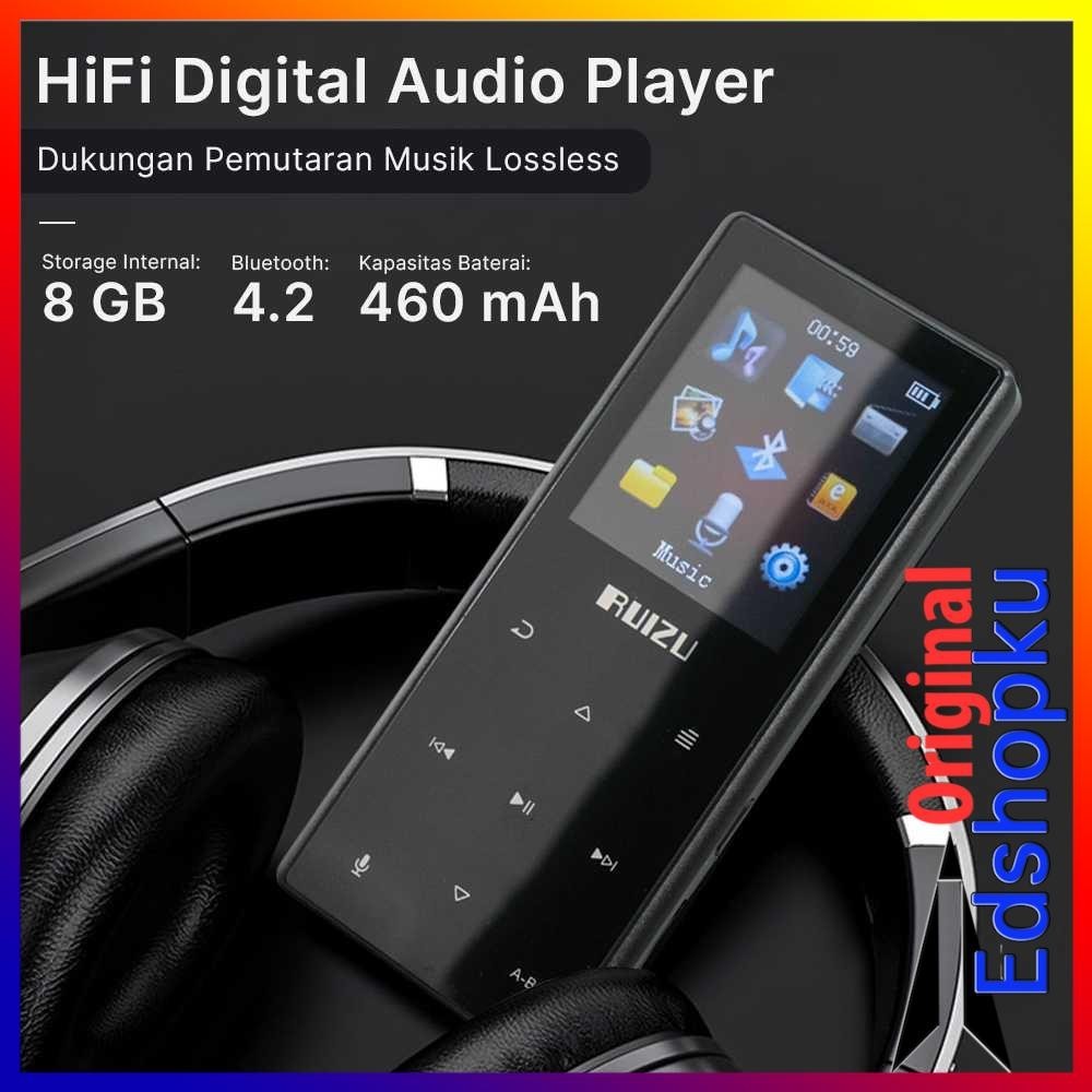 HiFi FM Radio Digital Audio Player DAP MP3 Player Bluetooth 8GB