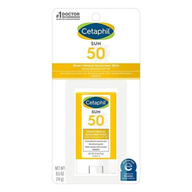 CETAPHIL Sheer Mineral Sunscreen Stick Zinc Titanium Sensitive SPF 50 ___maxie
