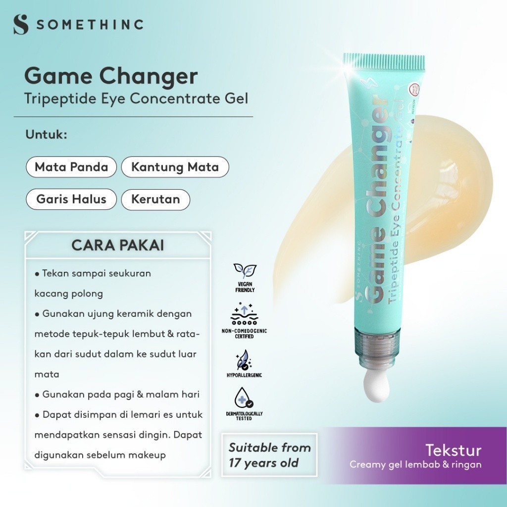 SOMETHINC GAME CHANGER Tripeptide Eye Concentrate Gel Image 3