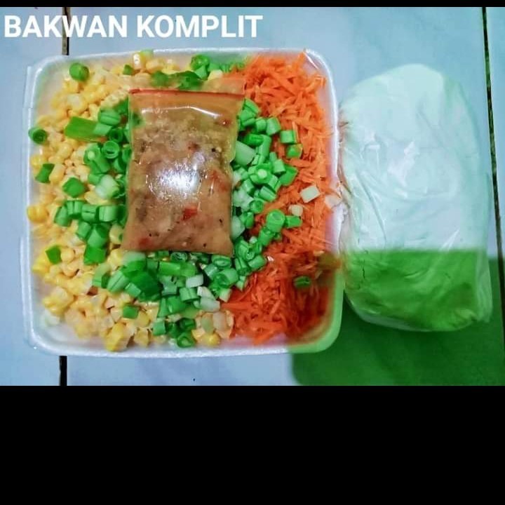 

paket bakwan komplit tinggal masak