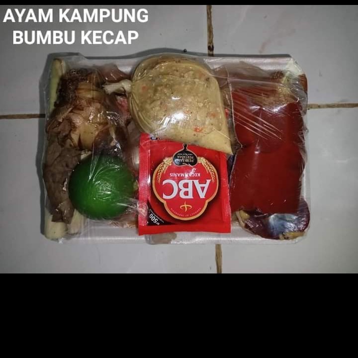 

paket ayam kampung bumbu kecap siap masak