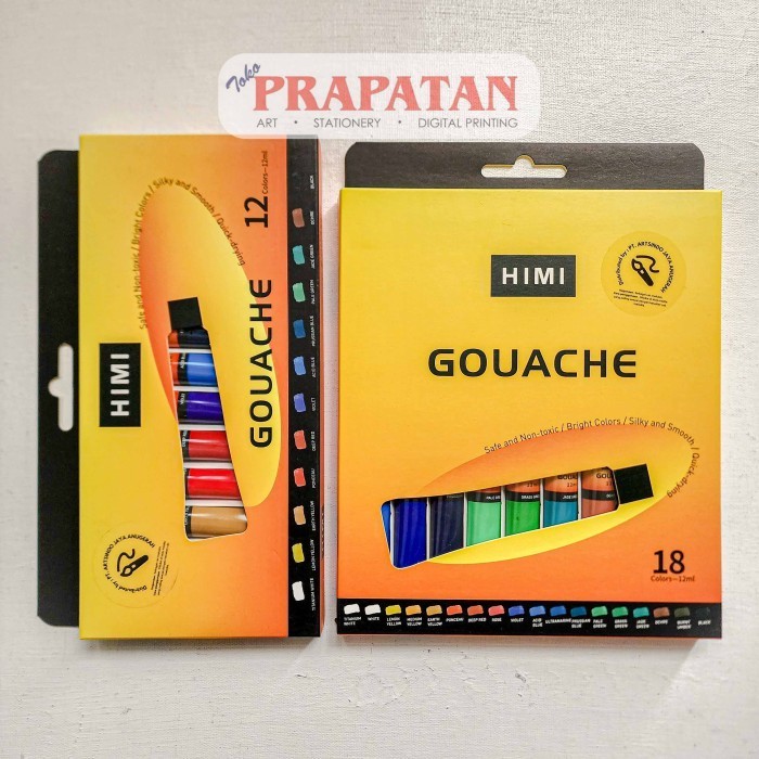 

Miya Himi Gouache Tube Set 12/18 X12Ml Ysf