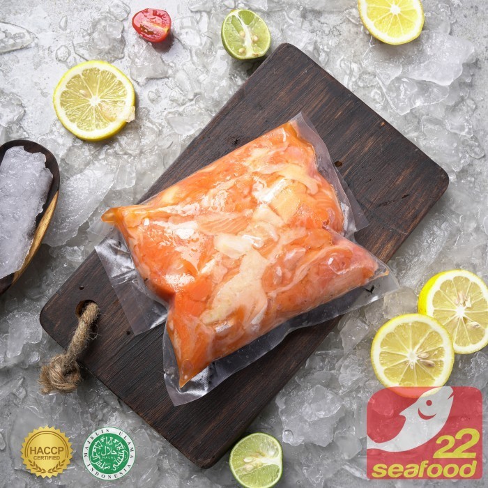 

Ayala - Ikan Salmon / Scrape Meat Salmon 500 Gr / Daging Kasar / Seafood 22