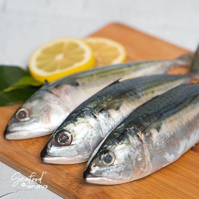 

Ayala - Ikan Kembung Frozen - 1Kg - Seafood By Aruna
