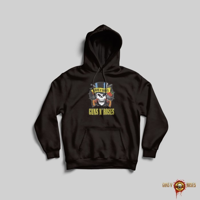 Hoodie Guns N Roses - Gun And Roses Small