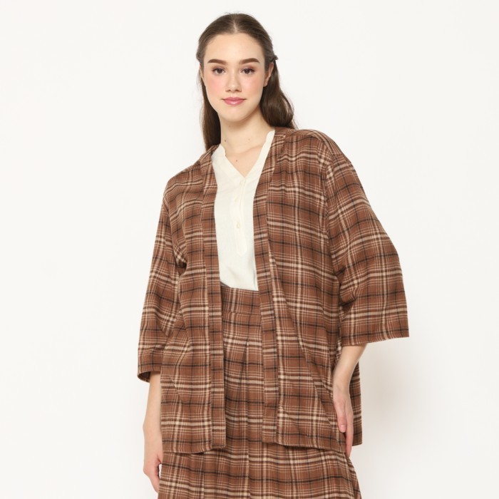 Rodeo - Cardigan Wanita - Otylia Cardigan - Brown