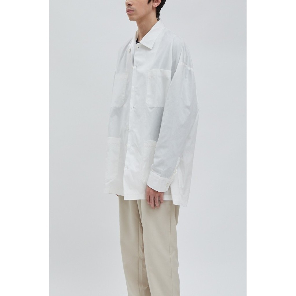 Shopatvelvet - Volta Overshirt White