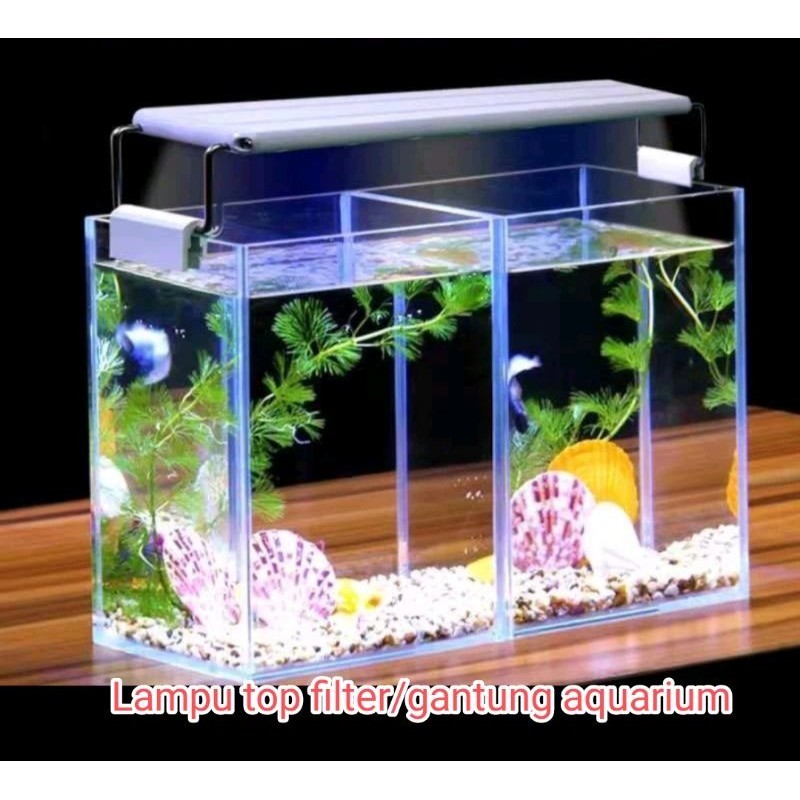 Lampu led gantung/top atas aquarium aquascape  10.000kelvin premium import