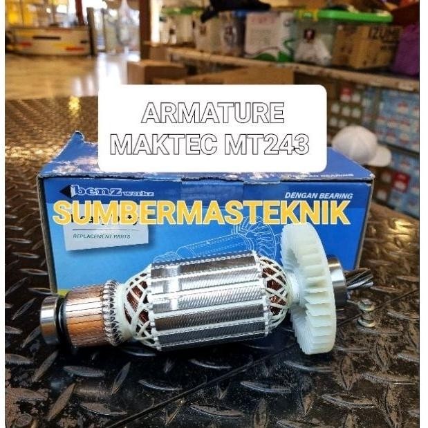 Armature Maktec Mt243 Angker Mesin Cutoff Maktec Mt 243 Benz