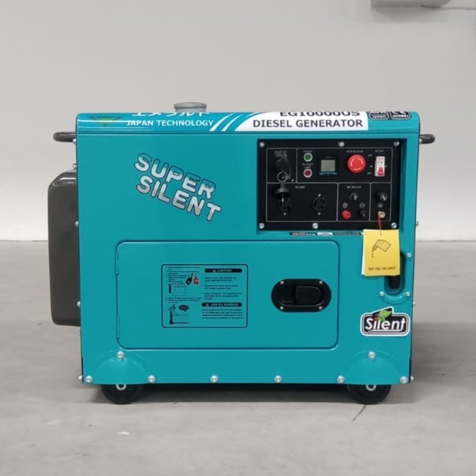 Genset Silent 7 KVA Emerald EG 10000US Genset 5000 Watt Silent Diesel