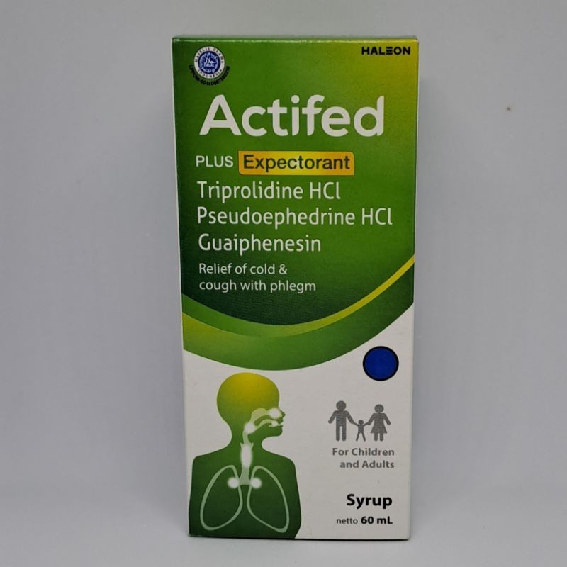 Actifed Hijau (plus expectorant)