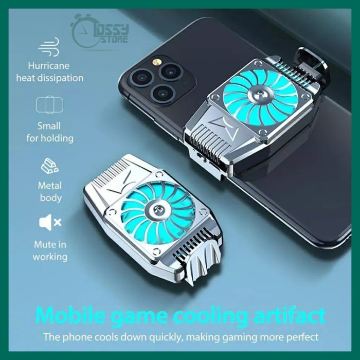 Cooling Fan Smartphone Cooler Kipas Pendingin HP Portable USB