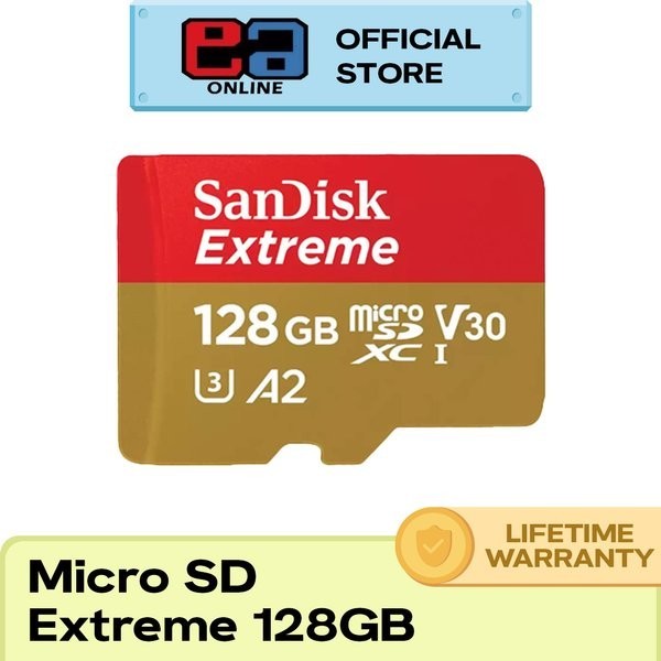 Sandisk Extreme Microsd 128Gb 160Mbps - Microsd Extreme 128 Gb 160 Mbps
