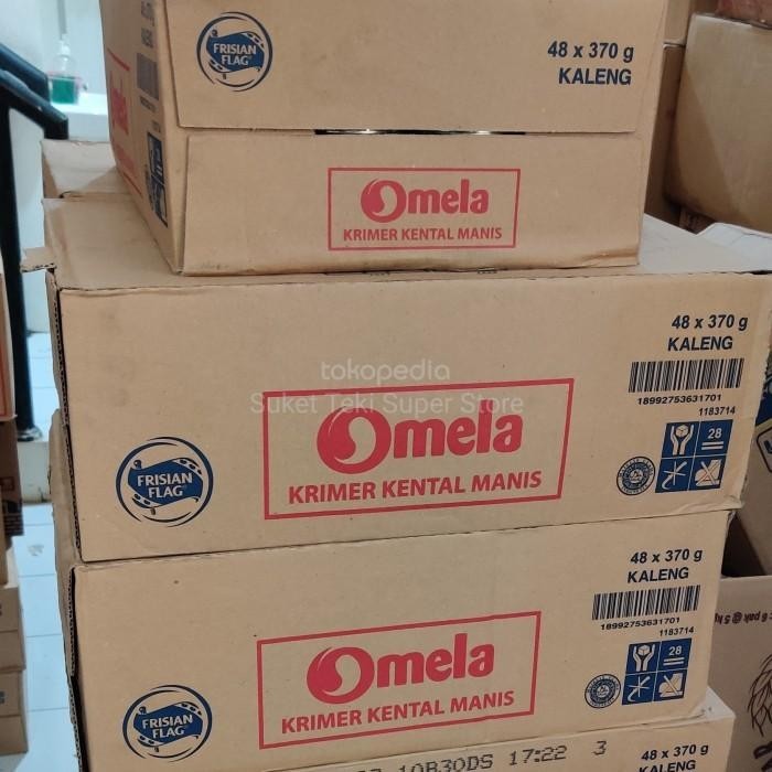 

Omela Susu Kental Manis Krimer 370Gr Per Karton Isi 48 Kaleng 007