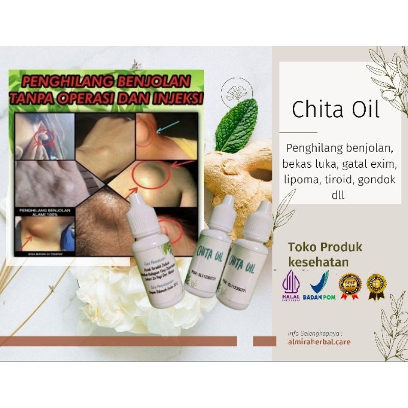 obat penghilang getah bening terbukti menghilangkan benjolan di tubuh obat original chita oil ( BISA