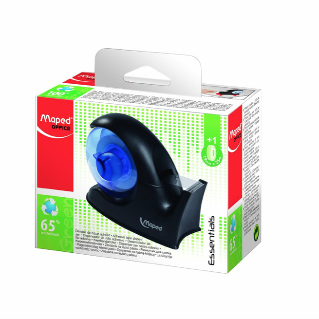

Tape Cutter Maped Adhesive Tape Dispenser Pemotong Pita Isolasi Perekat Original Harga Satuan - 575200