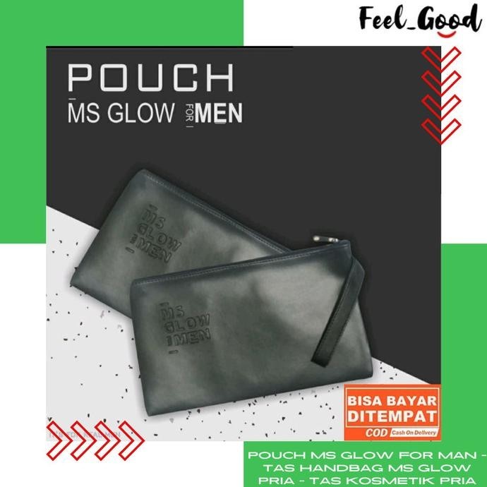 Pouch MS Glow For Man - Tas Handbag Ms Glow Pria - Tas Kosmetik Pria launmigentu