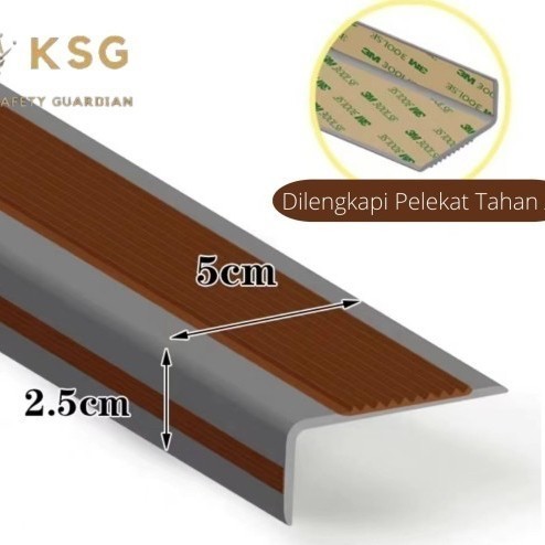 Lis Tangga Pengaman Anti Slip Tangga 5cm/ Anti Slip Tangga L