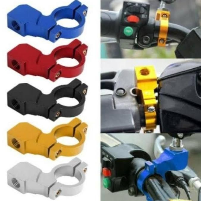 BRACKET DUDUKAN SPION CNC BREKET SPION VARIASI BEAT KARBU BEAT FI BEAT