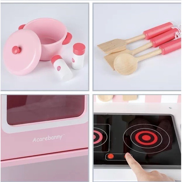 

Wooden Nordic Kitchen Style - Pretend - Mainan Masak2An