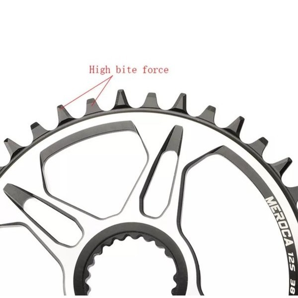 Meroca Chainring 34T 12 Speed For Crank Arm Shimano M6100 M7100 M8100 M9100 Direct Mount Chainring