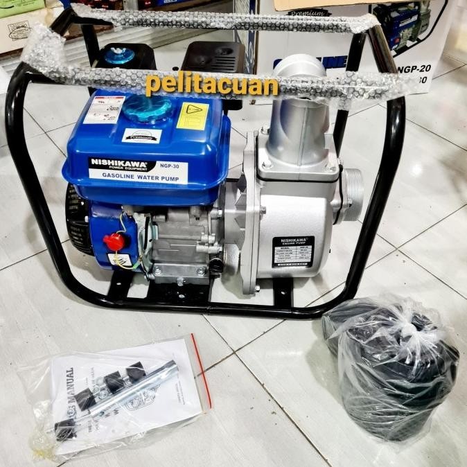 Nishikawa Mesin Alkon 3" inch Pompa air sawah Irigasi Sedot Banjir