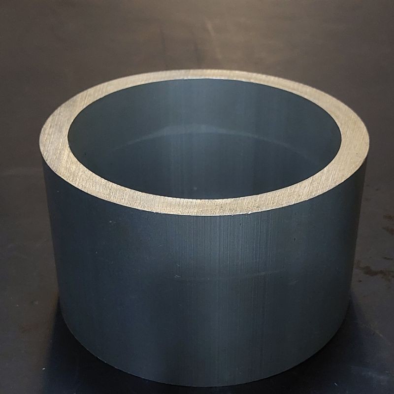 Pipa Alumunium / Aluminium 6063 OD 152 .4 mm x ID 127 mm Tebal 12.7 mm Harga panjang per 10 cm • 15 