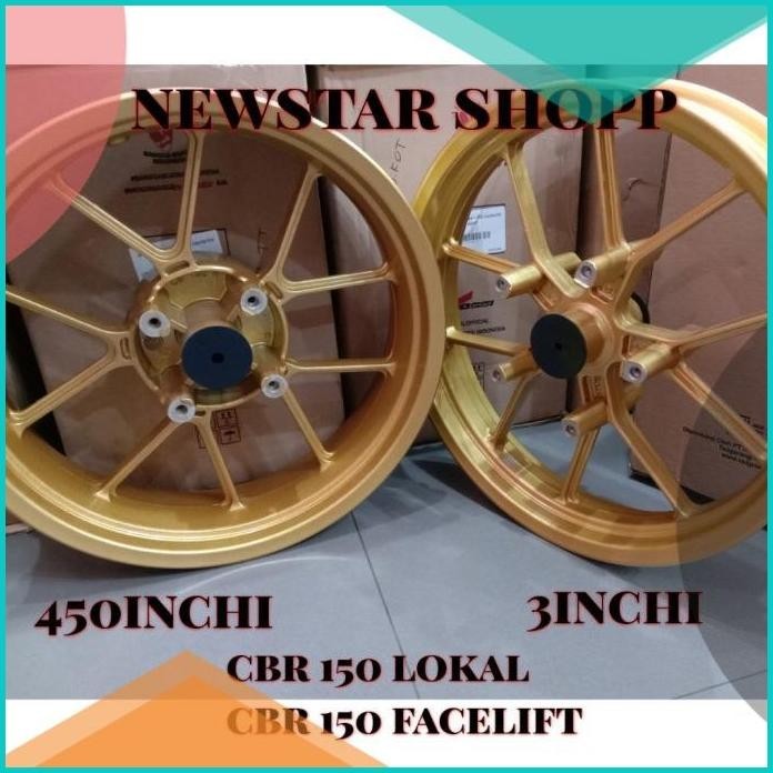 velg rossi gsx cbr facelift tri disc tapak lebar uk 300x17 450x17 19F3