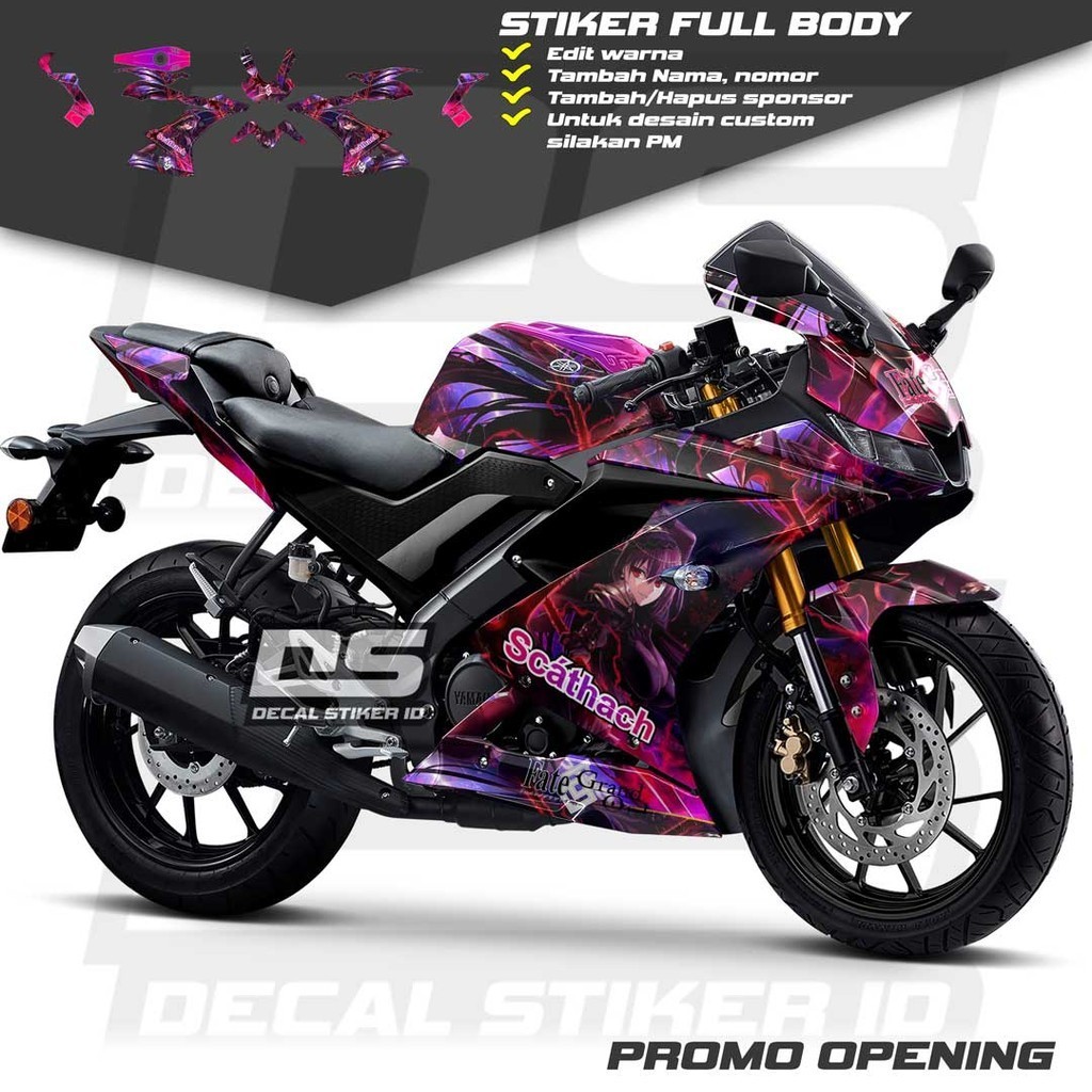 Decal R15 V3 Full Body Keren Stiker R15 V3 Full Body Keren Striping R15 V3 Terbaru Decal R15 V3 Full