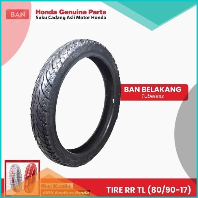 Ban Motor Tubeless Belakang Revo 110 Supra X 125 FI 42711KWW010TB 19F3