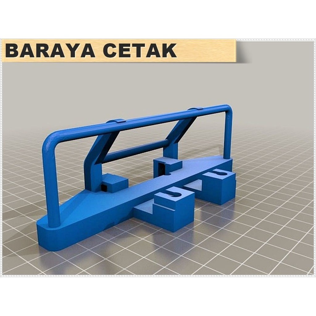 Bumper Depan MN 90 MN99 MN D90 D99 3D Print Aksesoris RC Cetak