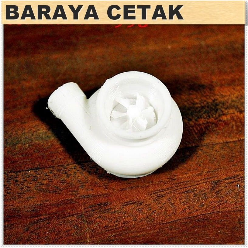 3D Print Aksesoris RC Turbo RC Drift 1/10 WPL UNIVERSAL Cetak