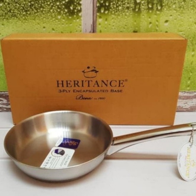 Frypan Heritance Pro-Lite Bima /Ggorengan Stainless