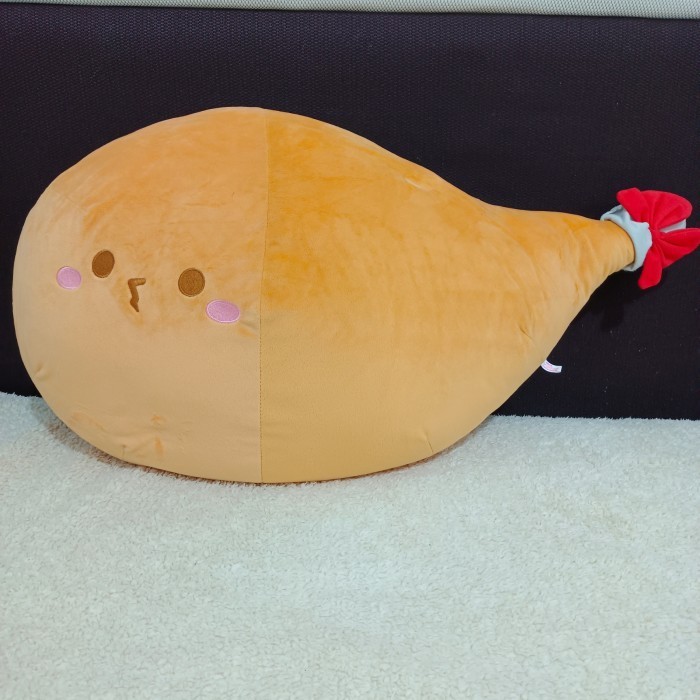 SALE TERBATAS Boneka bantal peluk jumbo ayam goreng fried chicken 75 cm impor torba