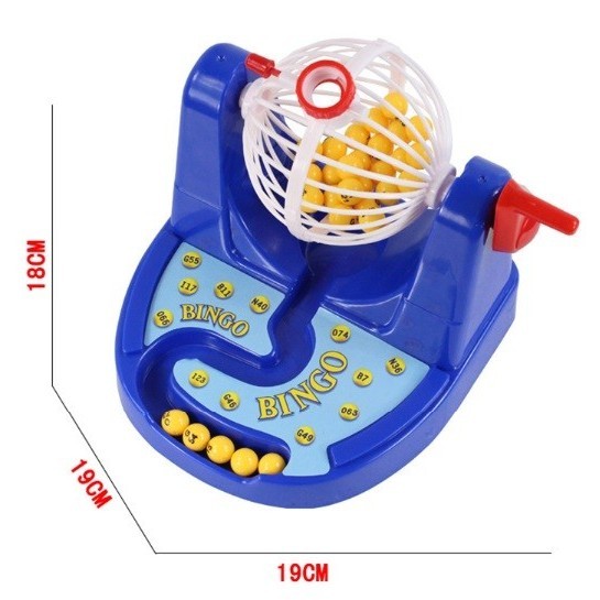 Mainan Bingo Cage, Kartu Bingo, Mainan Bola Bingo